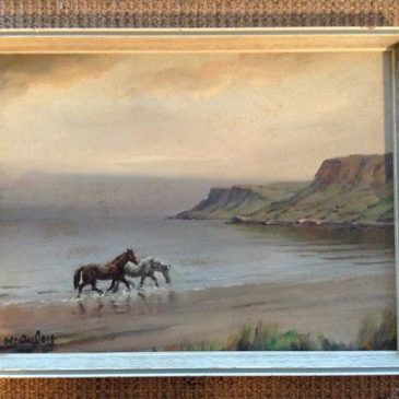 HORSES ON THE STRAND