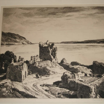 Castle with Figures